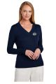Brooks Brothers Women's Cotton Stretch V-Neck Sweater - BB1401