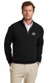 Brooks Brothers Casual Cotton Stretch 1/4-Zip Sweater - BB18402